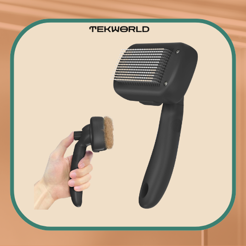 Dipoo Self Cleaning Shedding Brush For Pets